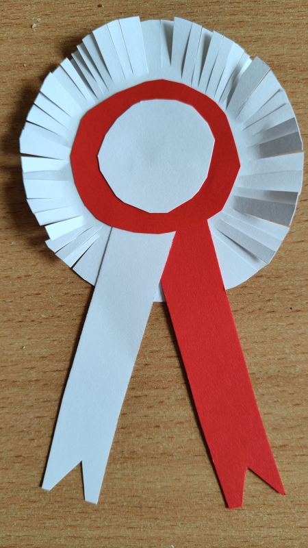 Patriotyzm w twórczości artystycznej - ''KOTYLIONY NA 11 LISTOPADA''