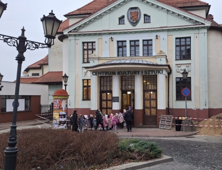 Wycieczka grup „0a” i „0b” do Centrum Kultury i Sztuki w Tczewie.