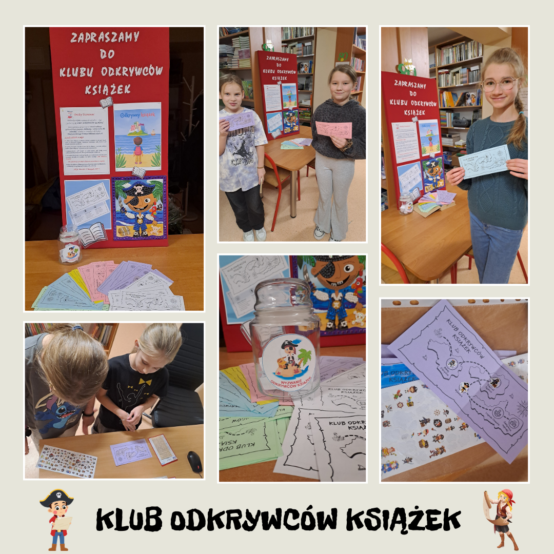 Podsumowanie akcji „Klub Odkrywców Książek”