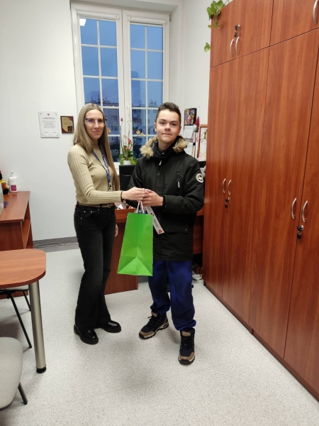 Sukces naszego ucznia w powiatowym konkursie Plastycznym