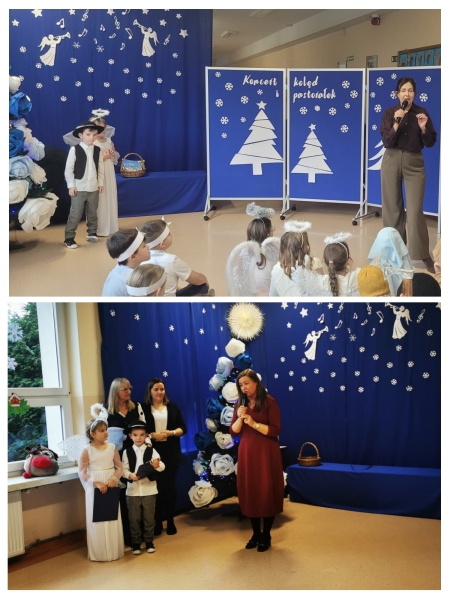 Koncert kolęd i pastorałek w klasach I–III