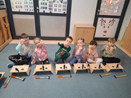 Majsterkowanie w naszym przedszkolu